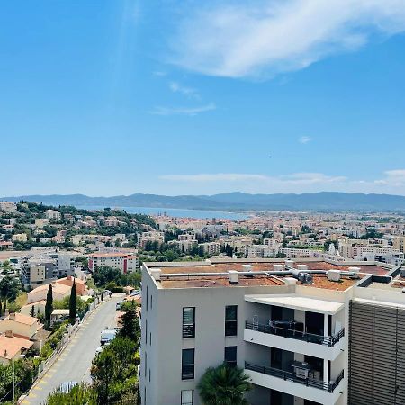 Tres Bel Appartement -Residence Avec Piscine Sur Le Toit Et Vue Panoramique Saint-Raphaël Zewnętrze zdjęcie